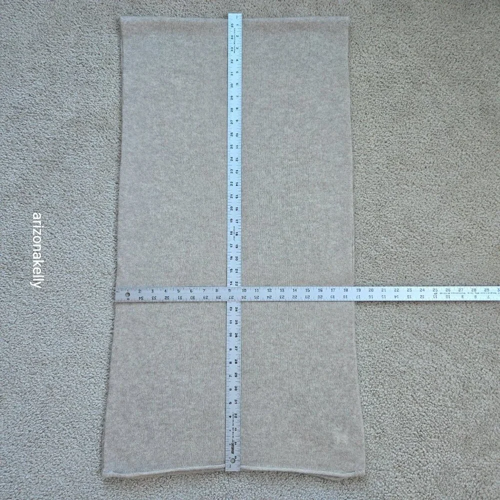 NWOT J. Crew Cashmere Wrap Heather Stone